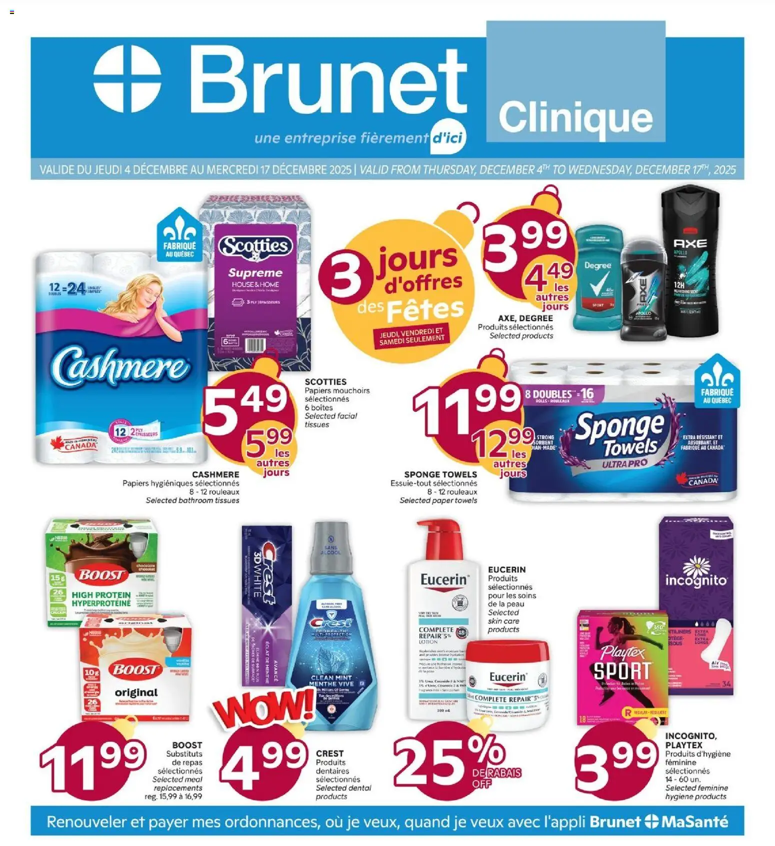 Brunet flyer valid from 04.12.2025 | Page: 1 | Products: Sponge