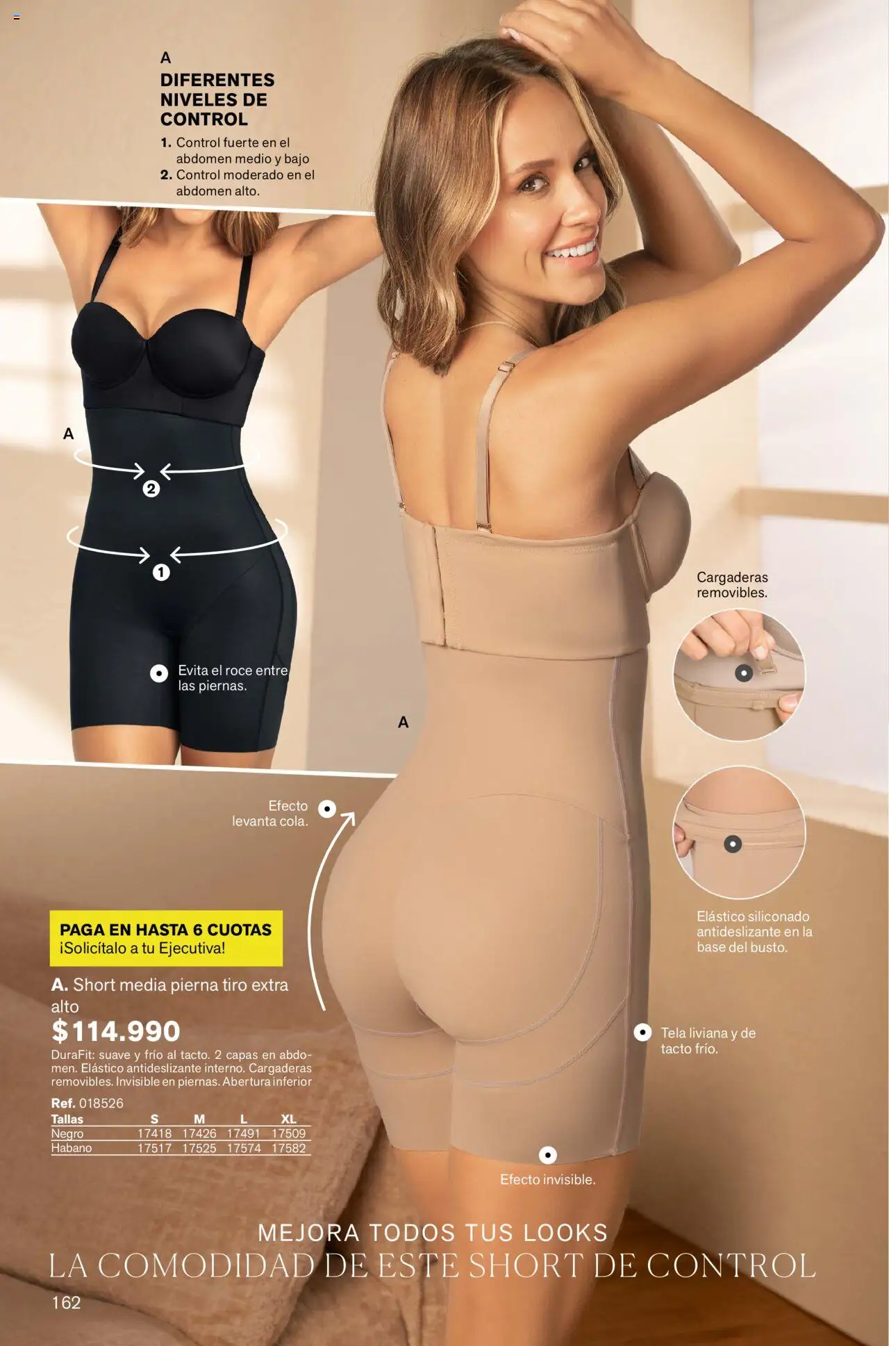Leonisa revista - valida desde el 04.08.2025 | Página: 162 | Productos: Short