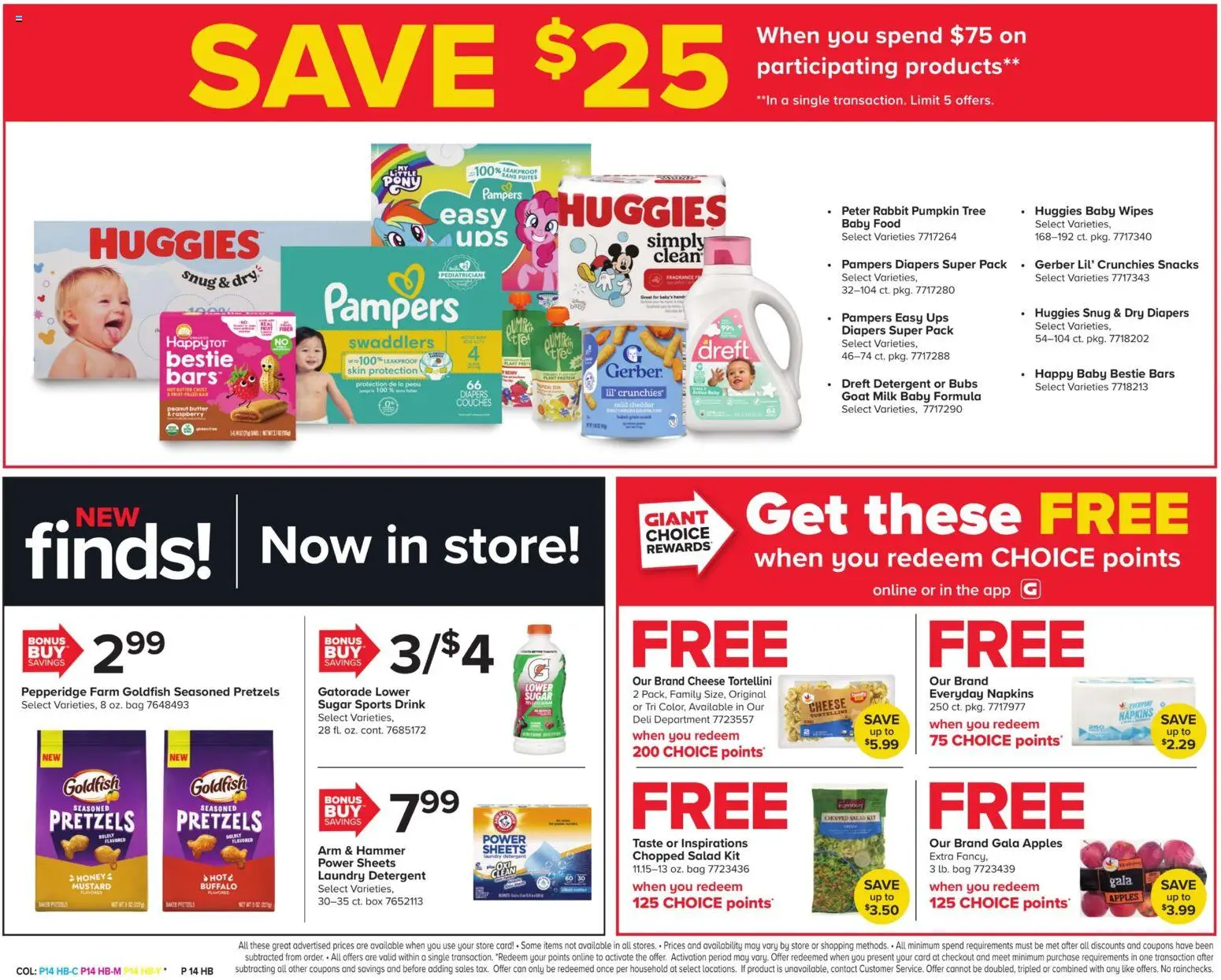 Giant Weekly Ad - valid from 24.04.2026 | Page: 16 | Products: Box, Salad, Sugar, Bag