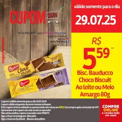 Oxan Atacadista Folheto - válido de 29.07.2025 | Página: 19 | Produtos: Biscoito, Leite, Chocolate, Barra de chocolate