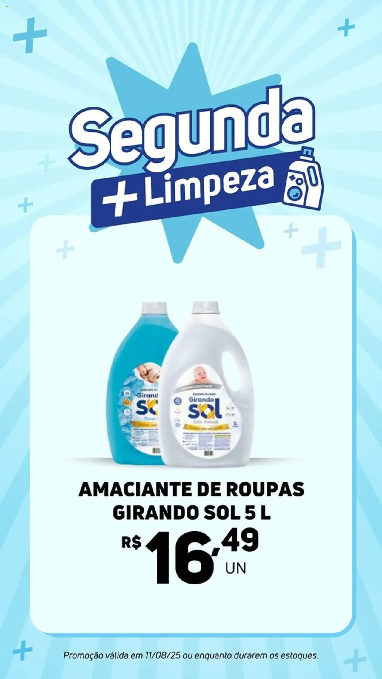 Brasil Atacadista Folheto - válido de 11.08.2025 | Página: 2 | Produtos: Amaciante de roupas, Girando sol, Roupas, Amaciante