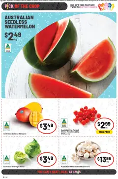 Preview of IGA Catalogue NT - valid from 10.12.2025 | Page: 8 | Products: Lettuce, Tomatoes, Mushrooms, Watermelon