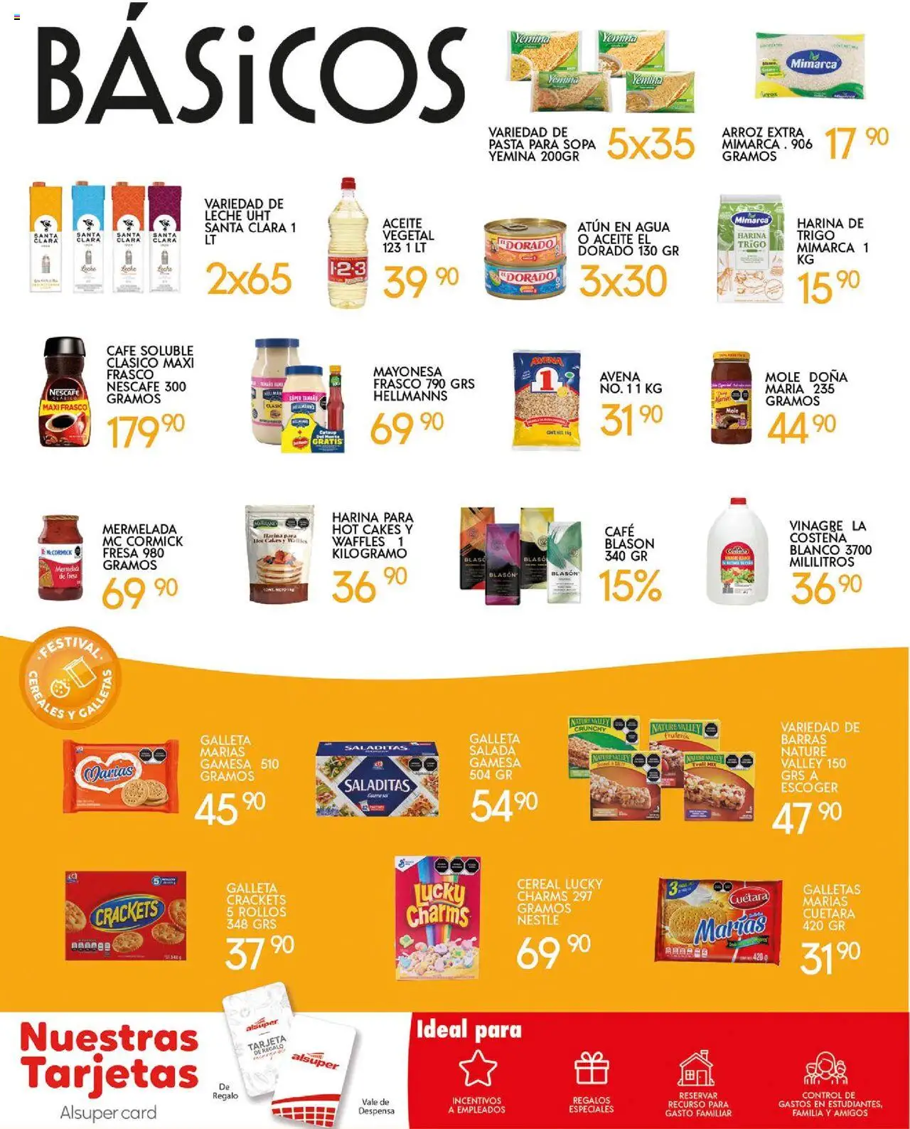 Nuevas ofertas de Alsuper válidas en toda la República Mexicana desde el 07.10.2025. ¡Encuentra las mejores ofertas en Alsuper - Folleto Chihuahua Estado! | Página: 6 | Productos: Harina, Avena, Sopa, Frasco