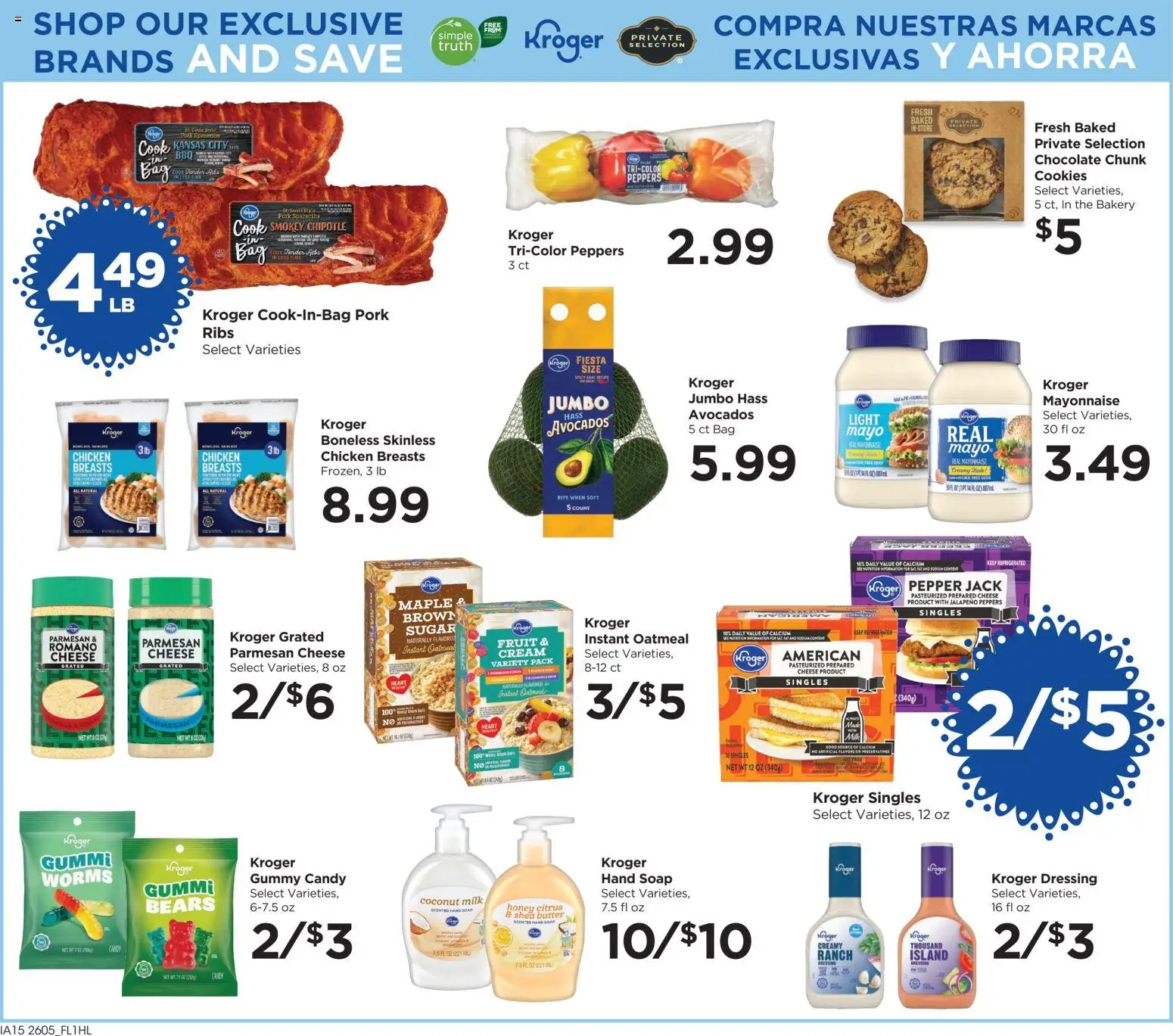 Food 4 Less Weekly Ad - valid from 04.03.2026 | Page: 6 | Products: Soap, Cookies, Pepper, Bag