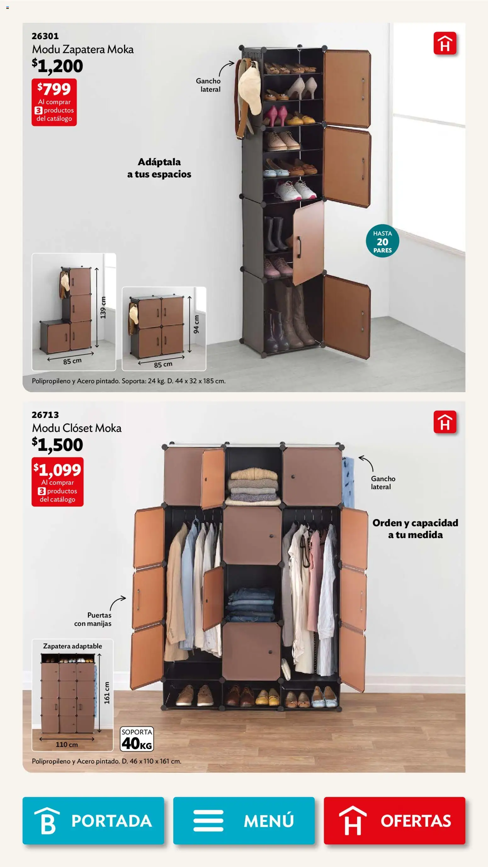 Nuevas ofertas de Betterware válidas en toda la República Mexicana desde el 04.05.2026. ¡Encuentra las mejores ofertas en Betterware campaña 5 2026! | Página: 11