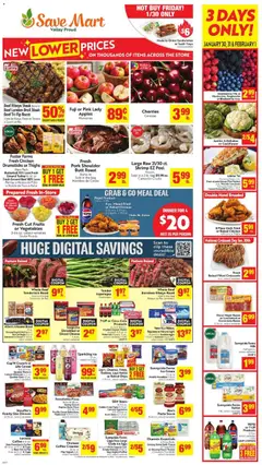 Preview of Save Mart weekly ads valid from 28.01.2026
