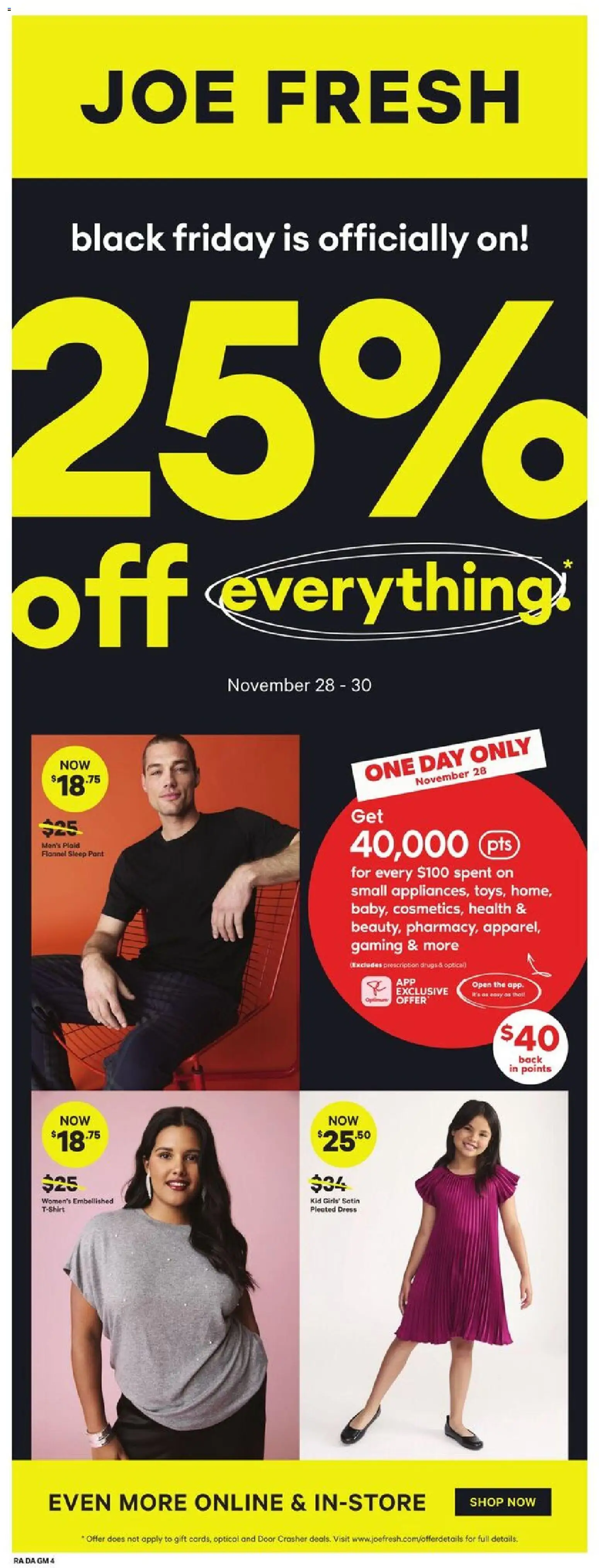 Atlantic Superstore flyer valid from 27.11.2025 | Page: 29 | Products: Dress, Tshirt