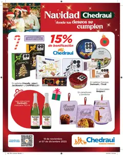 Vista previa de Chedraui folleto, nuevo folleto de la tienda, válido en México a partir del 18.11.2025