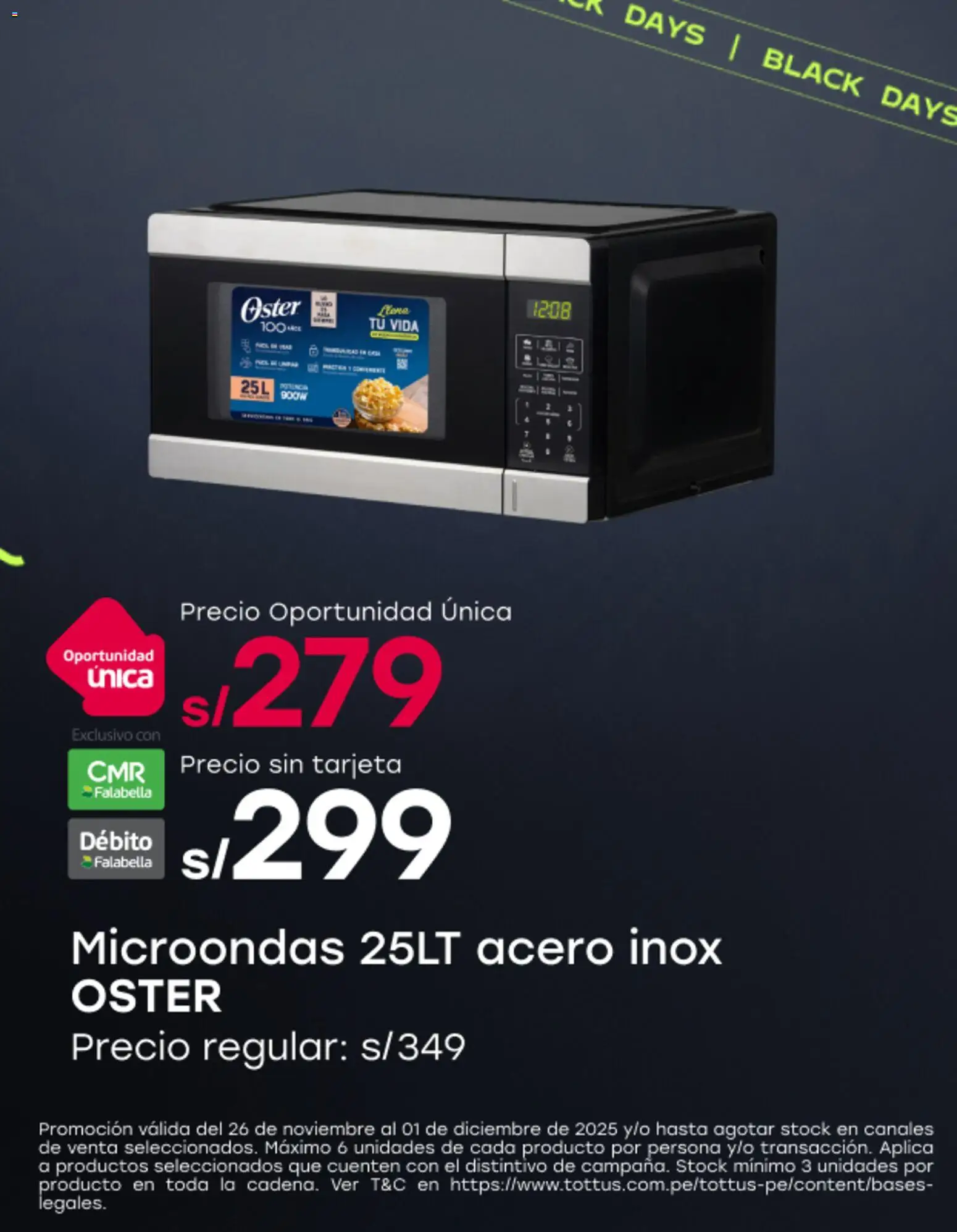 Catálogo Tottus válido desde 26.11.2025 | Página: 1