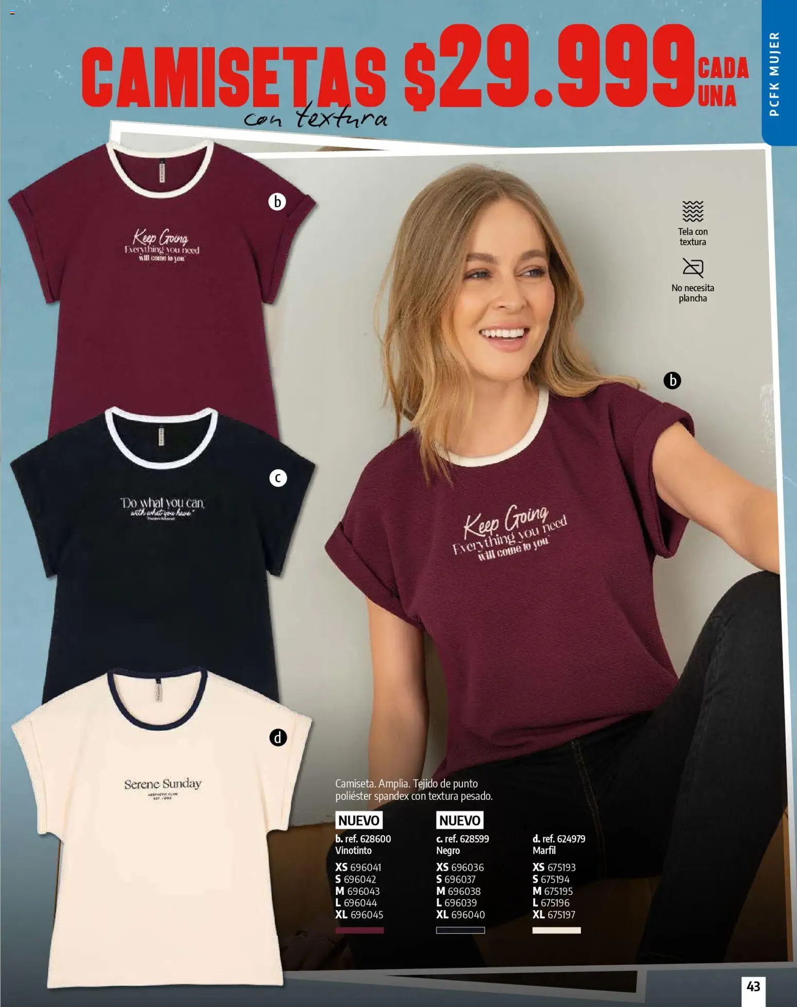 Pacifika revista - valida desde el 01.01.2026 | Página: 43 | Productos: Plancha