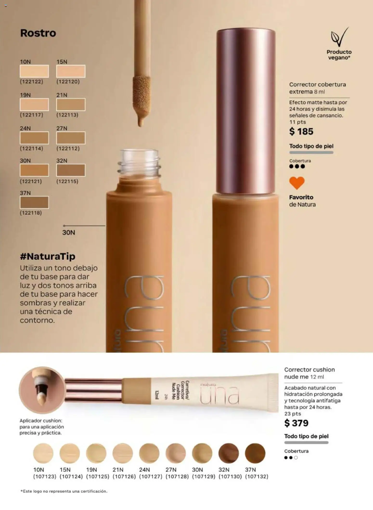 Nuevas ofertas de Natura válidas en toda la República Mexicana desde el 20.02.2026. ¡Encuentra las mejores ofertas en Natura campaña 4 2026! | Página: 59 | Productos: Corrector