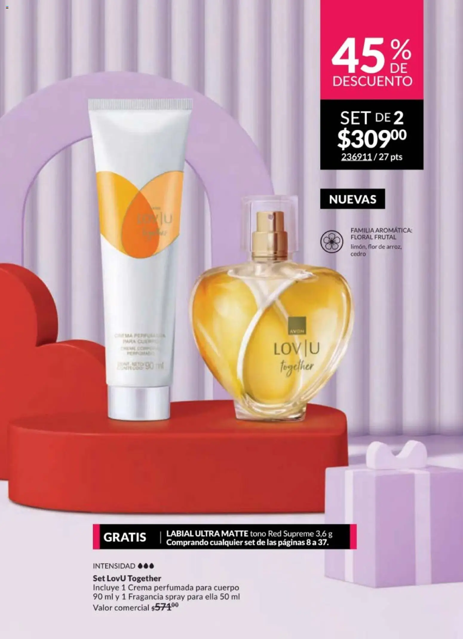 Nuevas ofertas de AVON válidas en toda la República Mexicana desde el 10.01.2026. ¡Encuentra las mejores ofertas en AVON campaña 2 2026! | Página: 7 | Productos: Crema, Fragancia