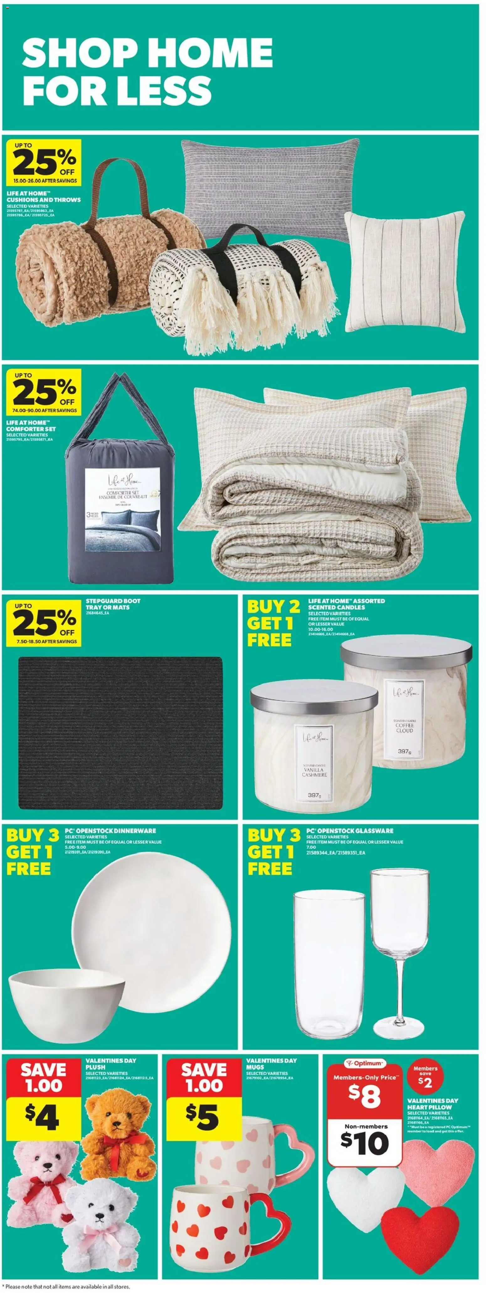 Real Canadian Superstore flyer valid from 22.01.2026 | Page: 29 | Products: PC, Pillow, Coffee