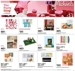 Preview of Michaels weekly ads valid from 08.02.2026