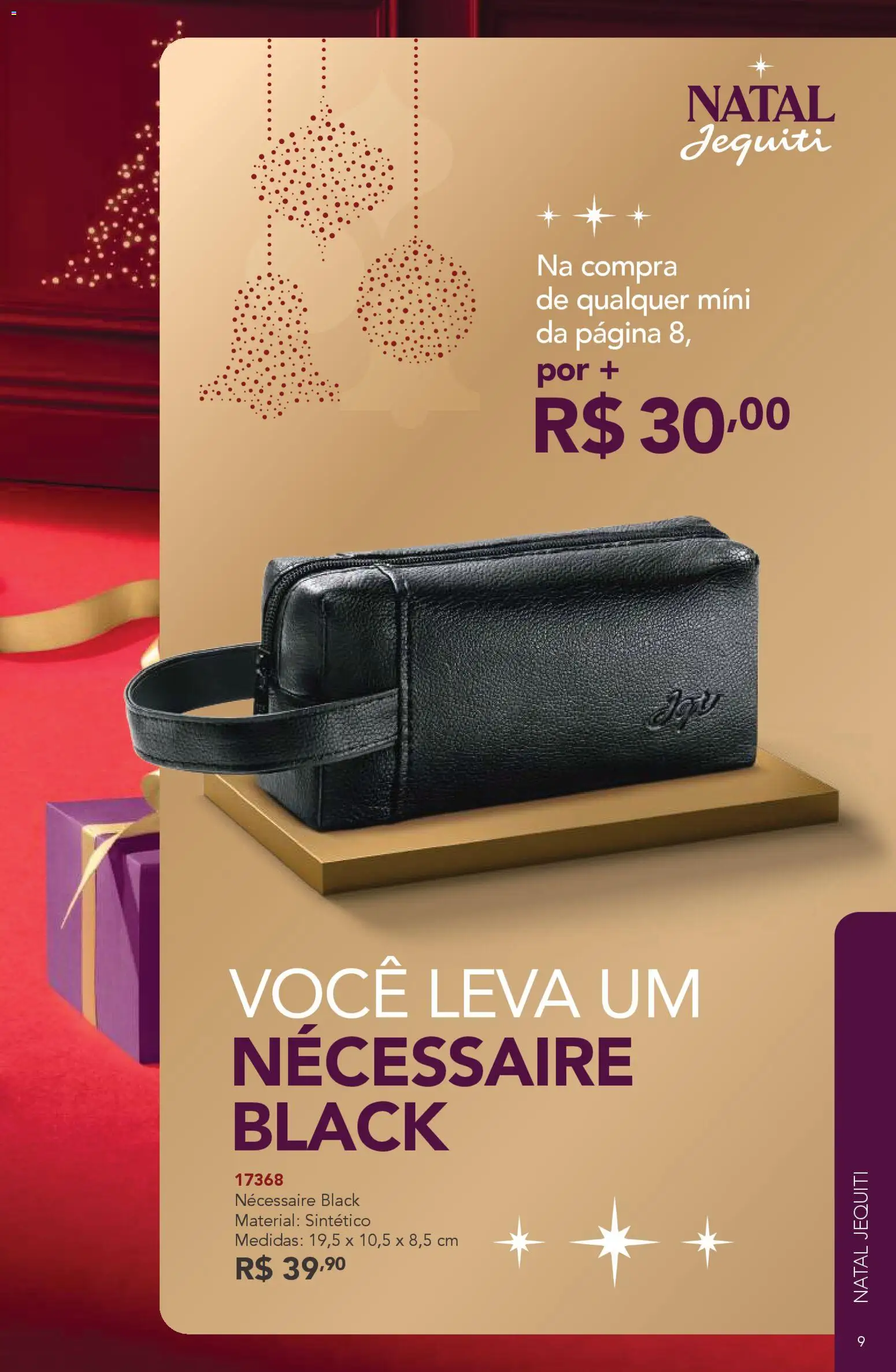 Jequiti Folheto - válido de 24.10.2025 | Página: 9 | Produtos: Necessaire