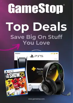 Preview of GameStop weekly ads valid from 28.07.2025