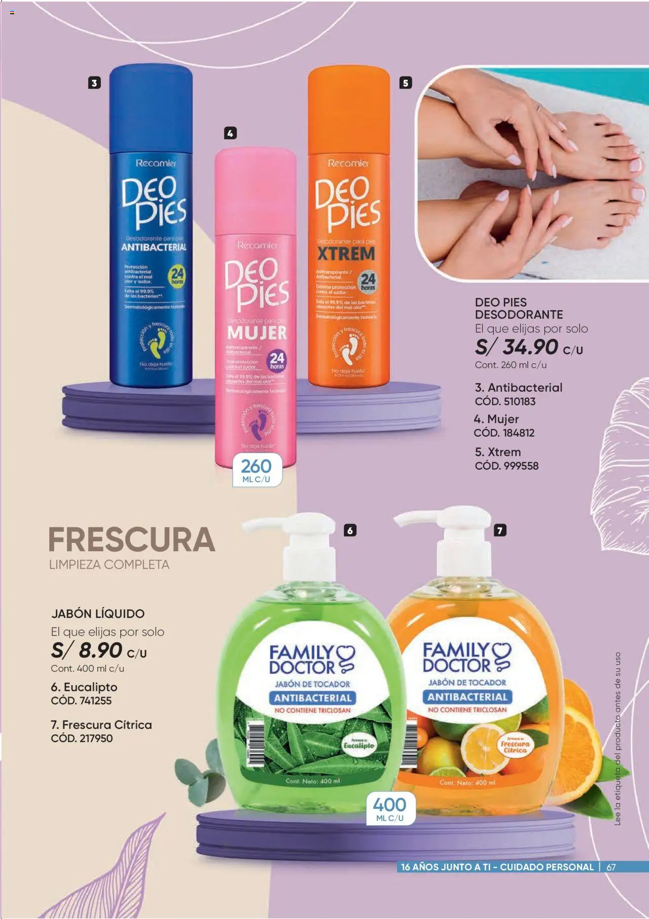 Catálogo Azzorti válido desde 15.09.2025 | Página: 67 | Productos: Jabón, Desodorante