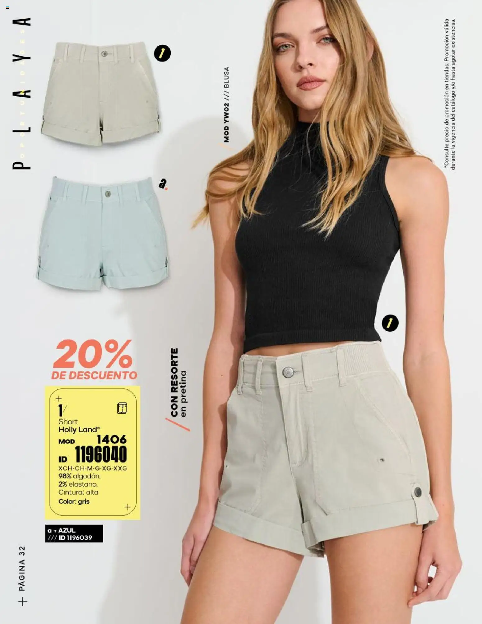 Nuevas ofertas de Price Shoes válidas en toda la República Mexicana desde el 23.01.2026. ¡Encuentra las mejores ofertas en Price Shoes catálogo Oportunidades! | Página: 32 | Productos: Blusa, Short