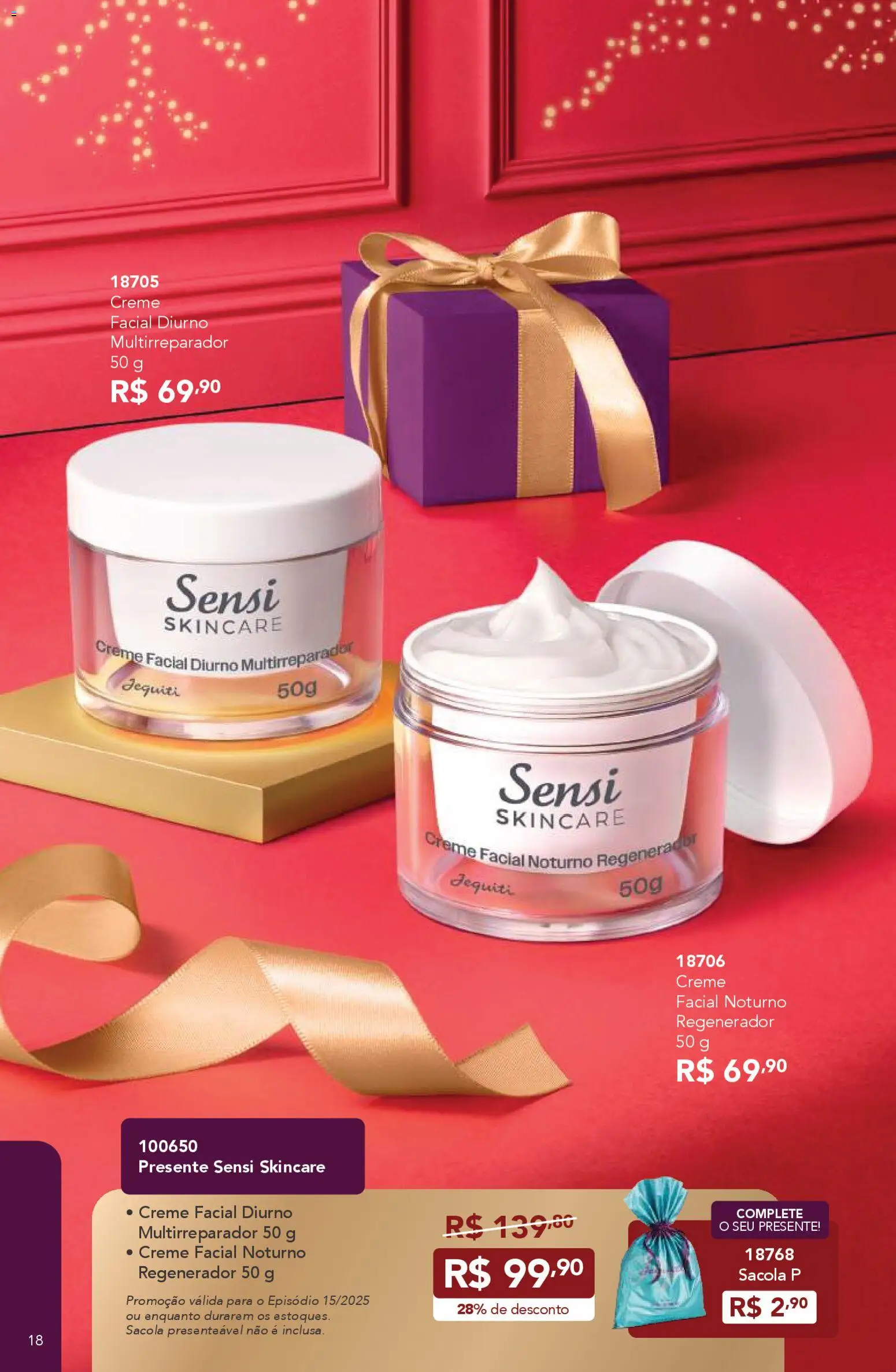 Jequiti Folheto - válido de 24.10.2025 | Página: 18 | Produtos: Creme