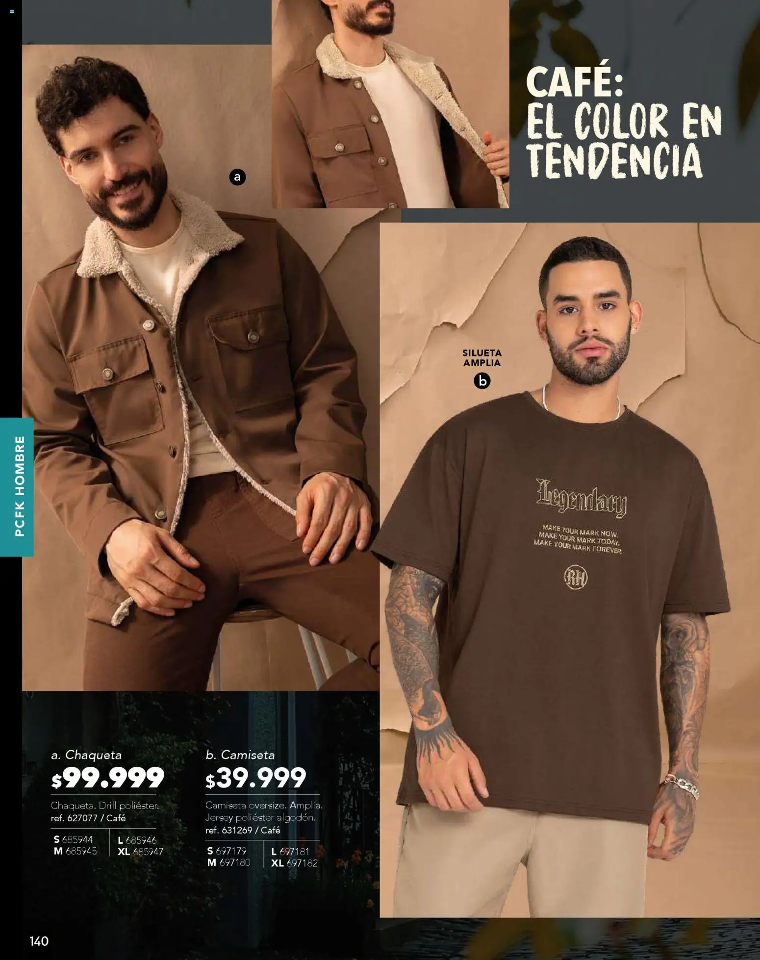 Pacifika revista - valida desde el 01.11.2025 | Página: 140 | Productos: Camiseta, Chaqueta, Café