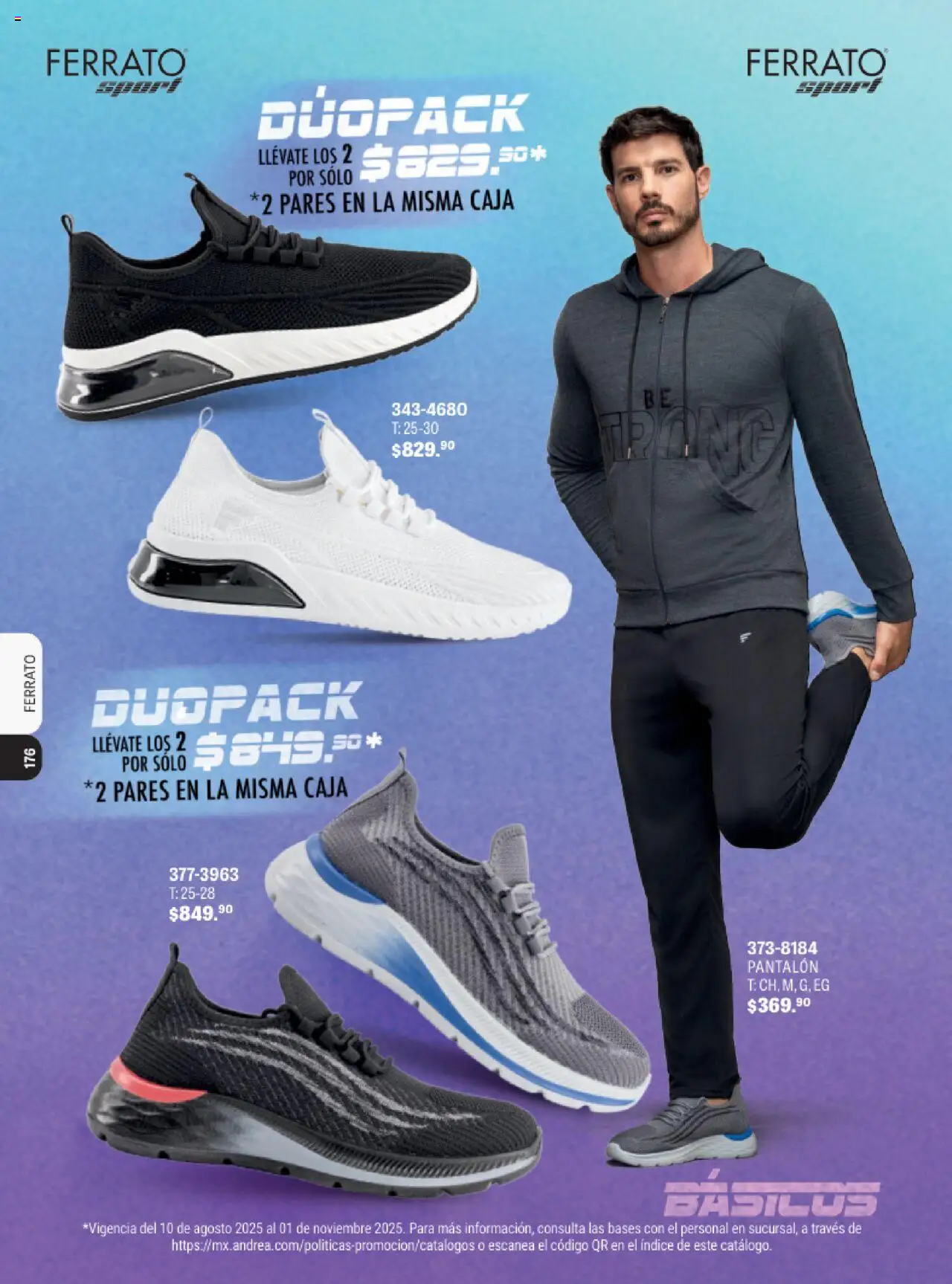 Nuevas ofertas de Andrea válidas en toda la República Mexicana desde el 13.08.2025. ¡Encuentra las mejores ofertas en Andrea - Catálogo Ferrato Sport! | Página: 35 | Productos: Caja