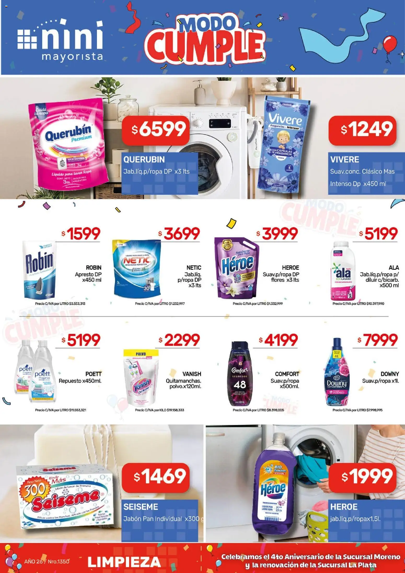 NINI Mayorista - Ofertas │ válido desde el 09.03.2026 | Página: 11 | Productos: Peso, Polvo, Individual, Ropa