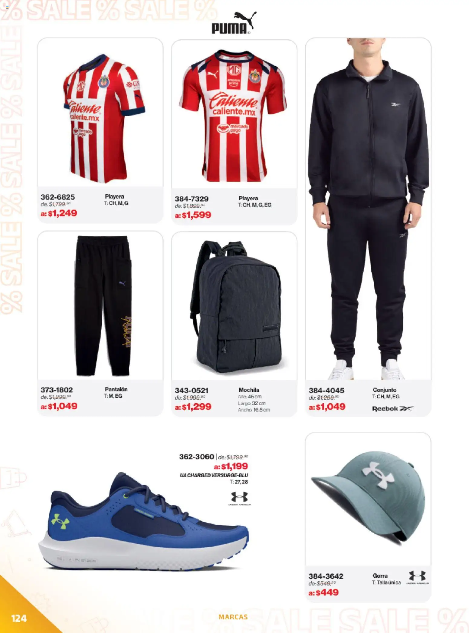 Nuevas ofertas de Andrea válidas en toda la República Mexicana desde el 21.12.2025. ¡Encuentra las mejores ofertas en Andrea catálogo Outlet! | Página: 124 | Productos: Gorra, Mochila, Playera, Conjunto