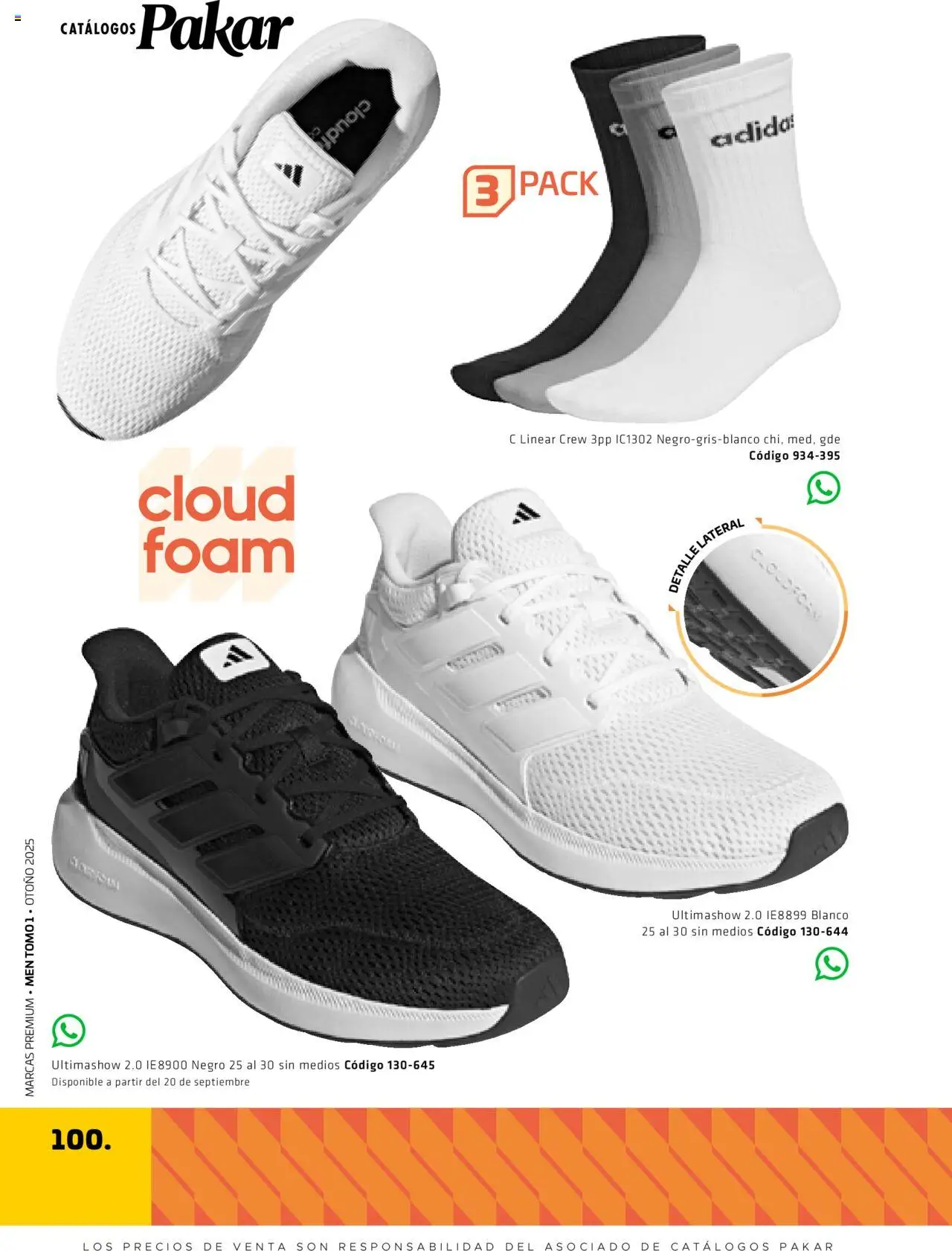 Nuevas ofertas de SC Pakar válidas en toda la República Mexicana desde el 29.08.2025. ¡Encuentra las mejores ofertas en SC Pakar - Catálogo Otoño Men Tomo 1! | Página: 100