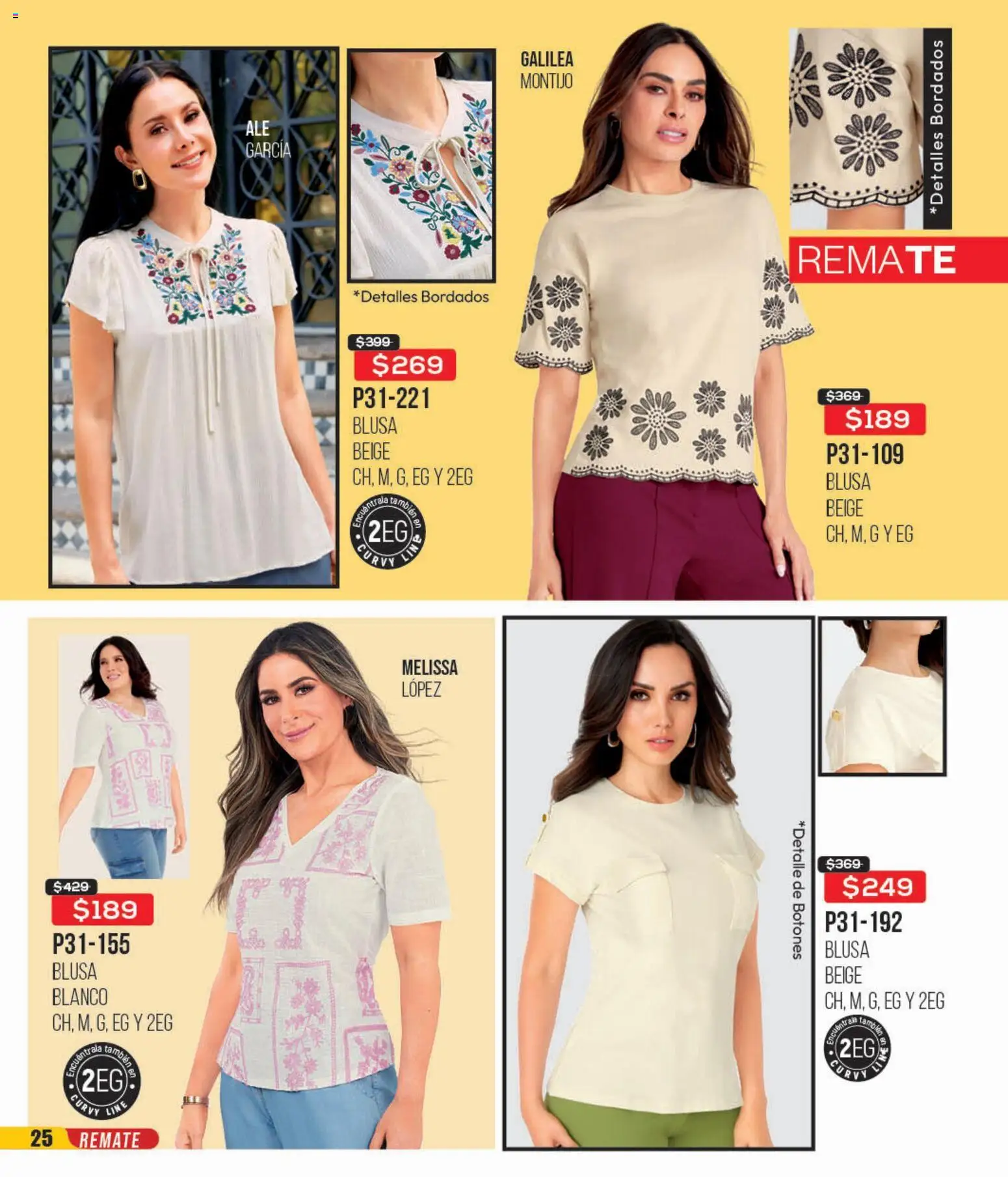 Nuevas ofertas de Cklass válidas en toda la República Mexicana desde el 16.02.2026. ¡Encuentra las mejores ofertas en Cklass catálogo Remate Ropa! | Página: 26 | Productos: Blusa