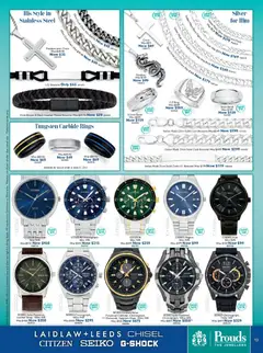 Preview of Prouds The Jewellers catalogue - valid from 13.04.2026 | Page: 13 | Products: Bracelet, Chain, Pendant, Water
