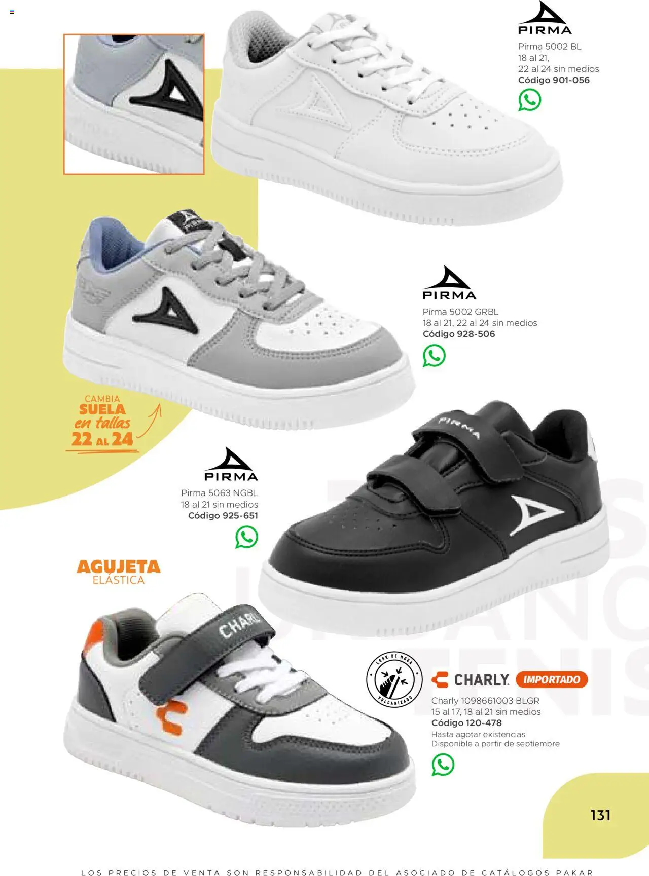 Nuevas ofertas de SC Pakar válidas en toda la República Mexicana desde el 24.07.2025. ¡Encuentra las mejores ofertas en SC Pakar - Catálogo Nino otoño / invierno! | Página: 131