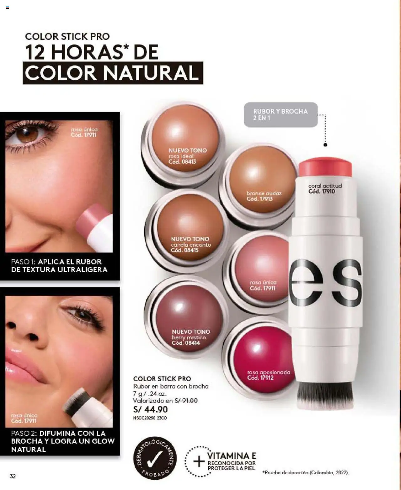 Catálogo Ésika válido desde 25.08.2025 | Página: 32 | Productos: Brocha, Rubor