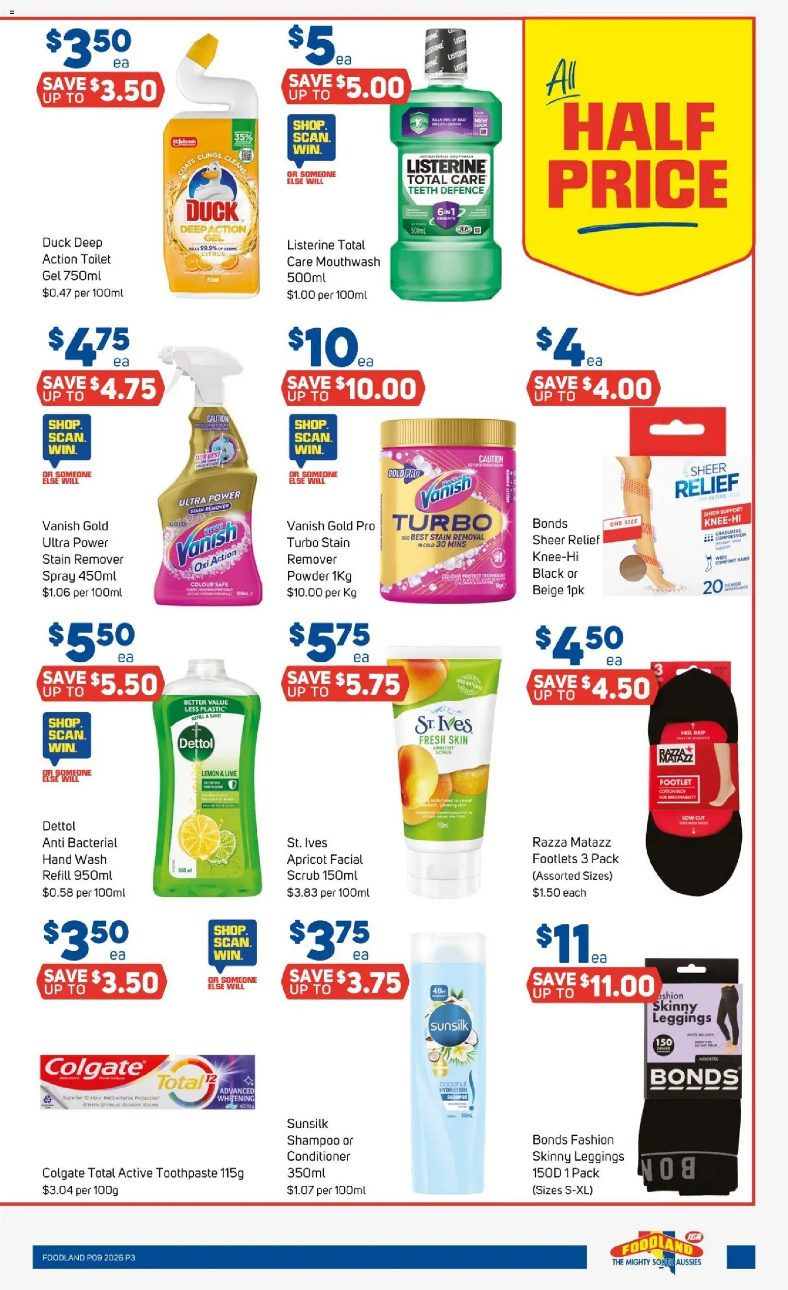Foodland catalogue - valid from 25.02.2026 | Page: 3 | Products: Compression, Powder, Safe, Hand wash