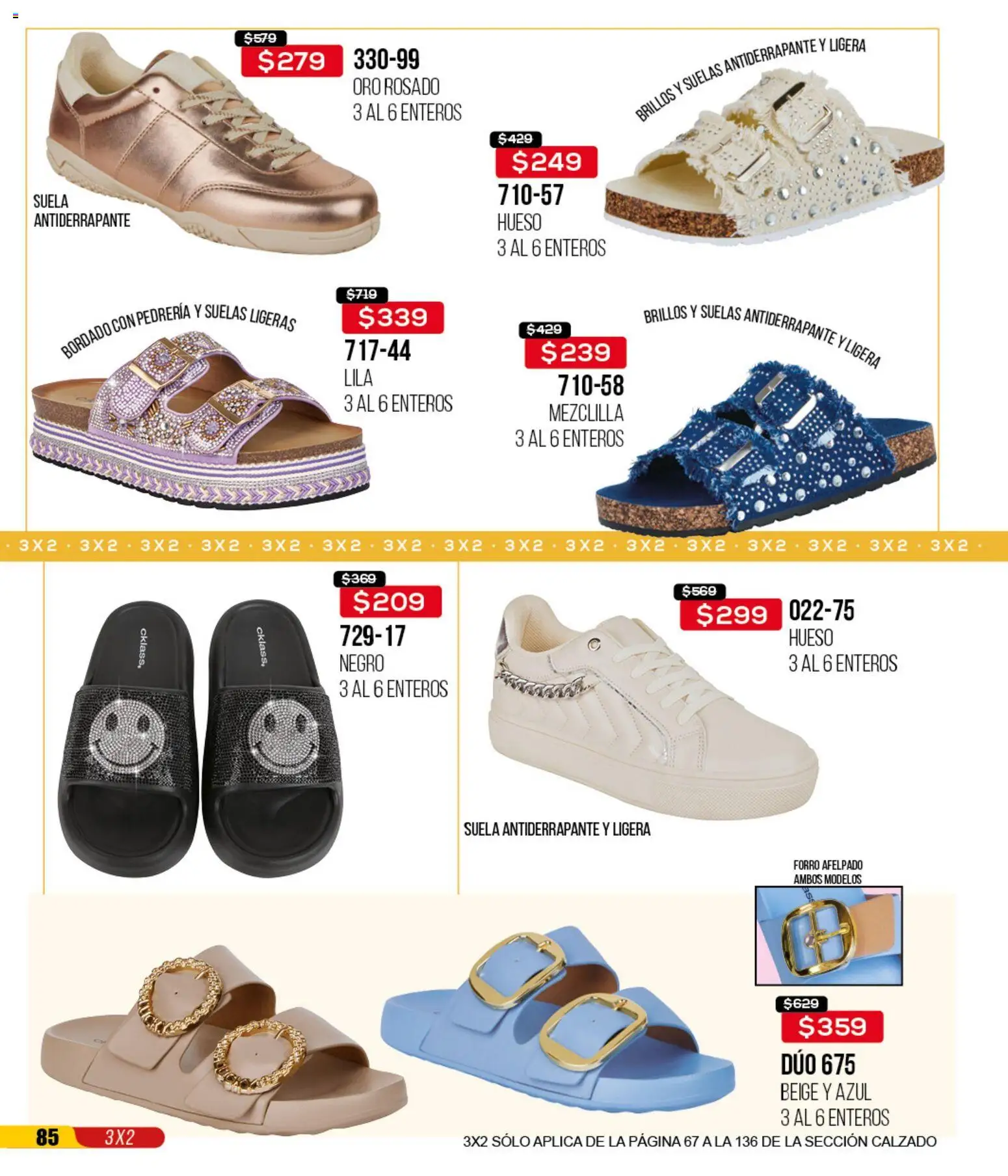 Nuevas ofertas de Cklass válidas en toda la República Mexicana desde el 14.04.2026. ¡Encuentra las mejores ofertas en Cklass catálogo 3X2 Digital Ropa! | Página: 182