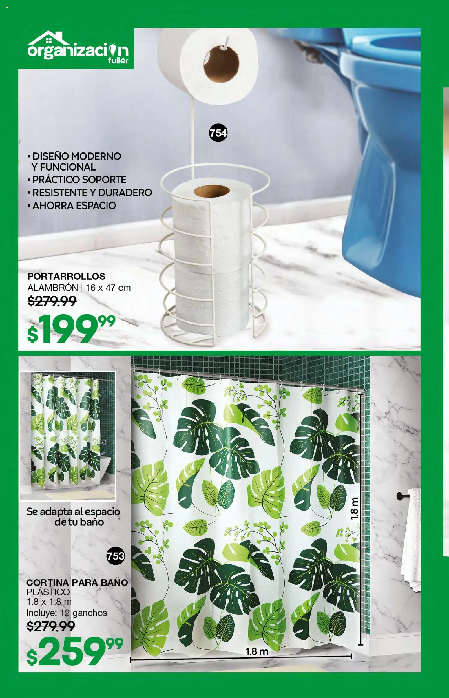 Nuevas ofertas de Fuller válidas en toda la República Mexicana desde el 18.03.2026. ¡Encuentra las mejores ofertas en Fuller campaña 25 2026! | Página: 58 | Productos: Baño
