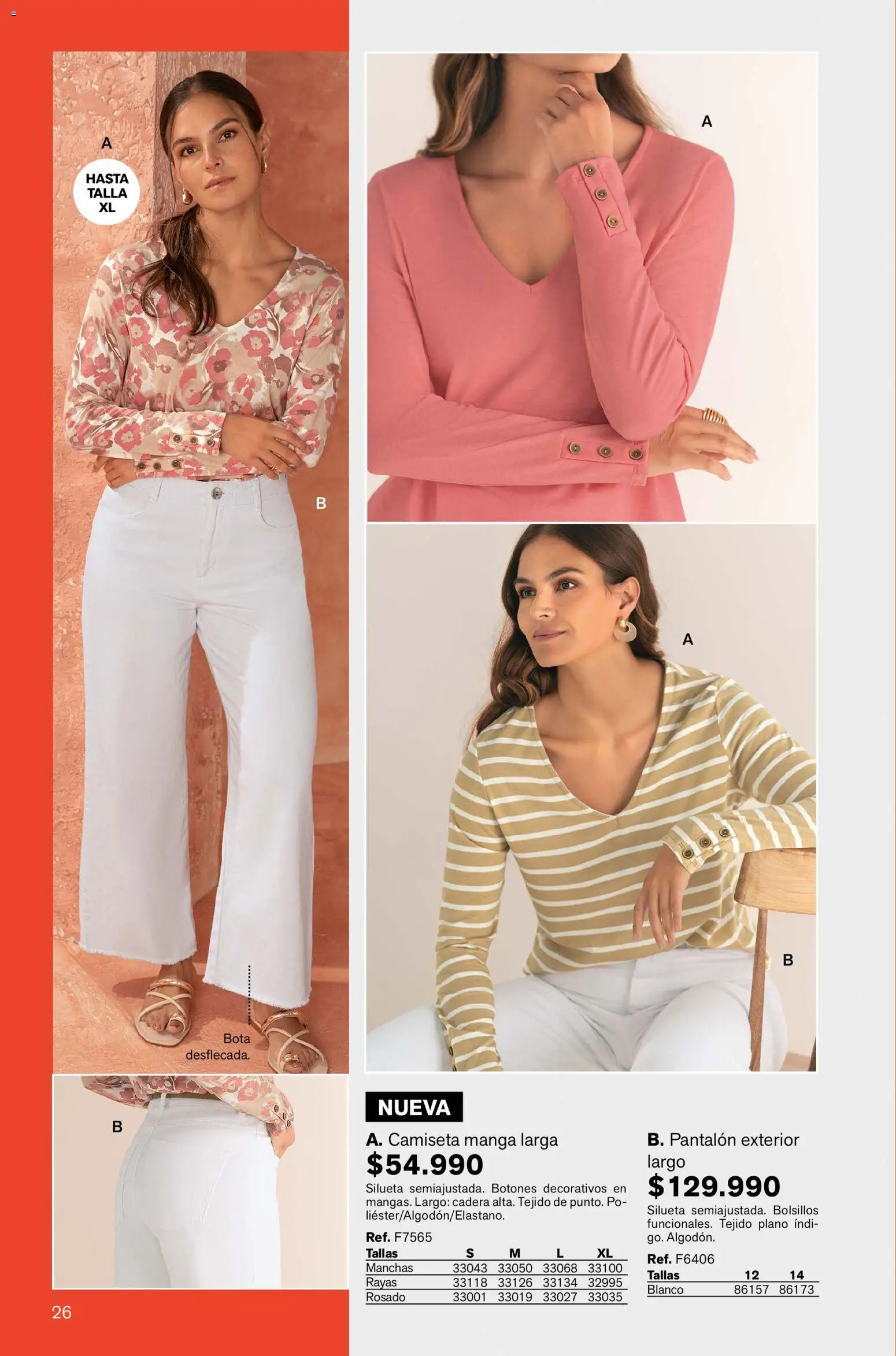 Leonisa revista - valida desde el 02.01.2026 | Página: 26 | Productos: Camiseta