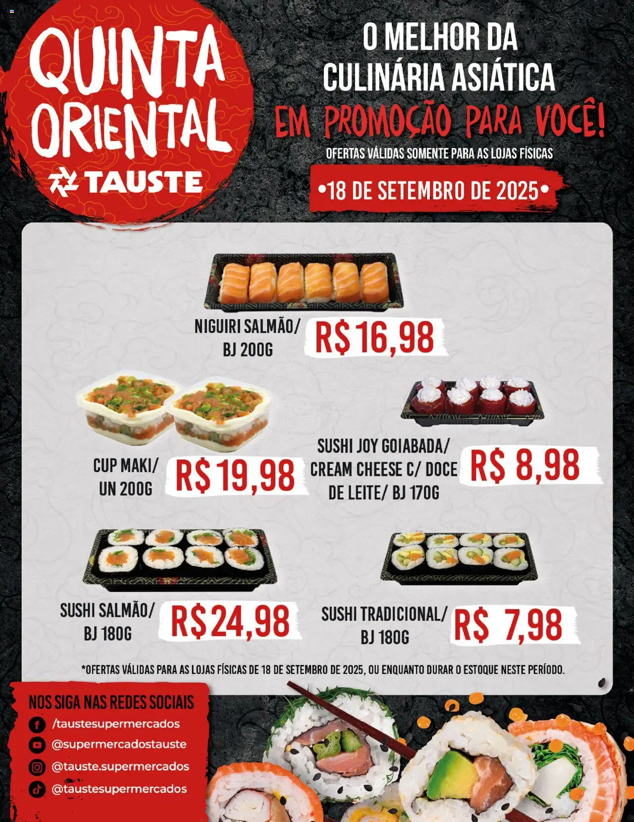 Tauste Folheto - válido de 18.09.2025 | Página: 1 | Produtos: Cream cheese