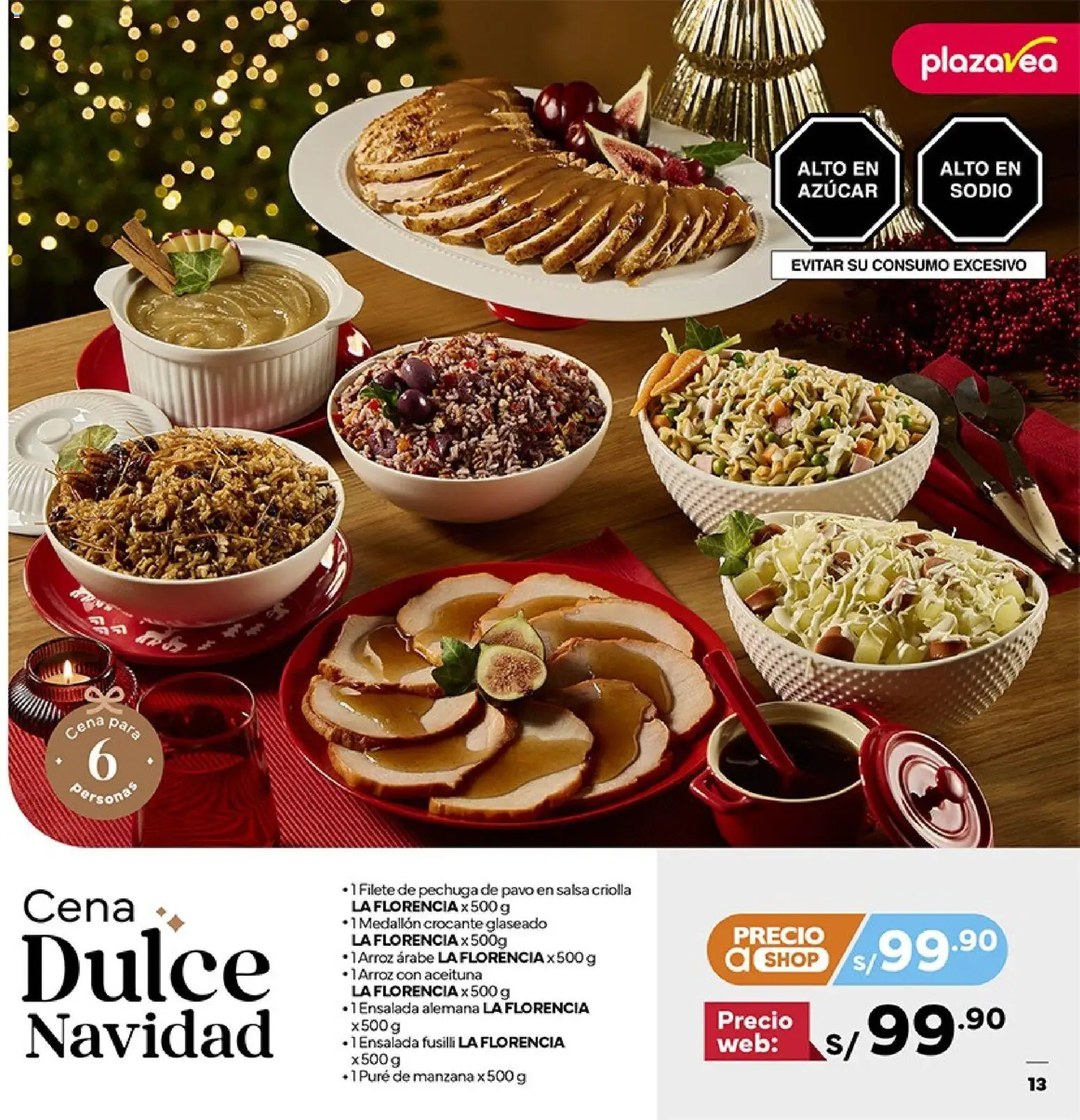 Catálogo Plaza Vea válido desde 10.12.2025 | Página: 13 | Productos: Arroz, Ensalada