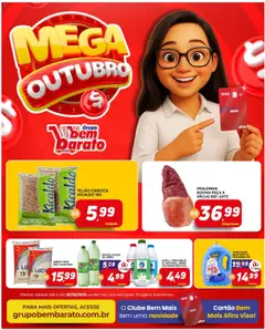 Supermercado Bem Barato - Ofertas da semana - Pré-Visualização do folheto da loja Supermercado Bem Barato, válido de 14.10.2025 | Página: 1