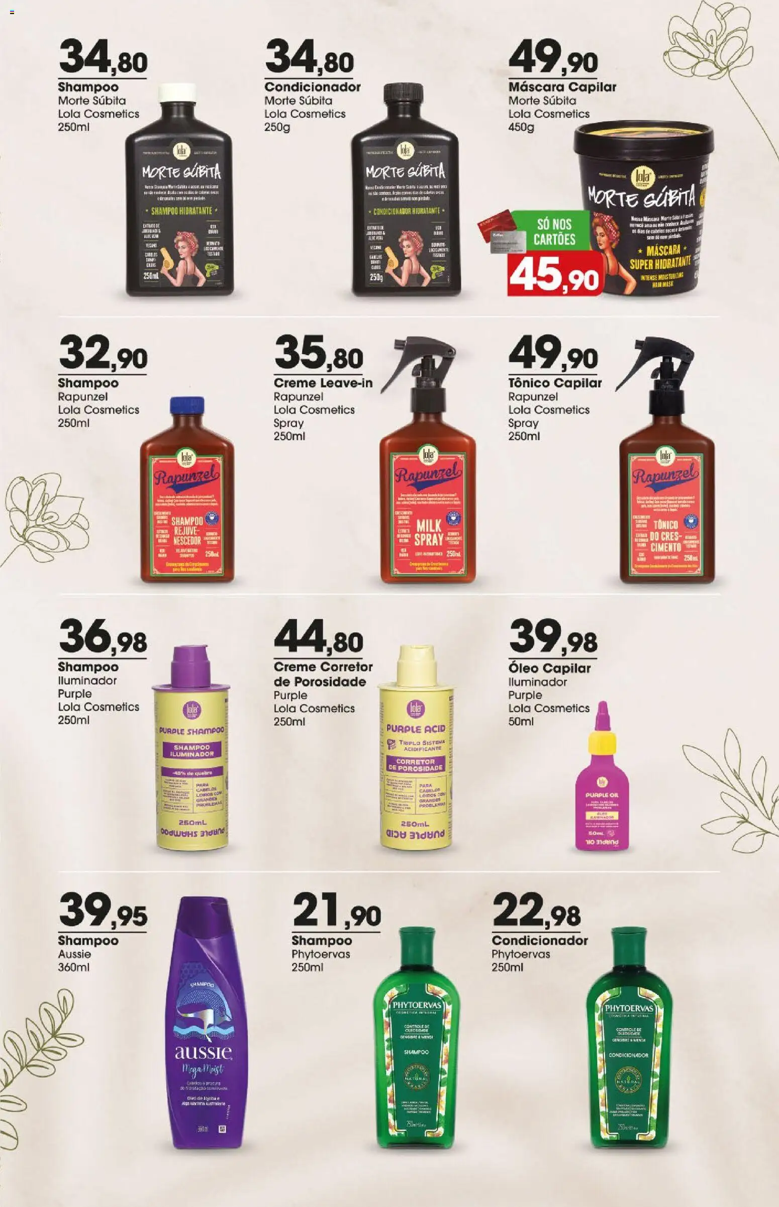 Zaffari Folheto - válido de 18.12.2025 | Página: 5 | Produtos: Shampoo, Tônico, Óleo, Iluminador
