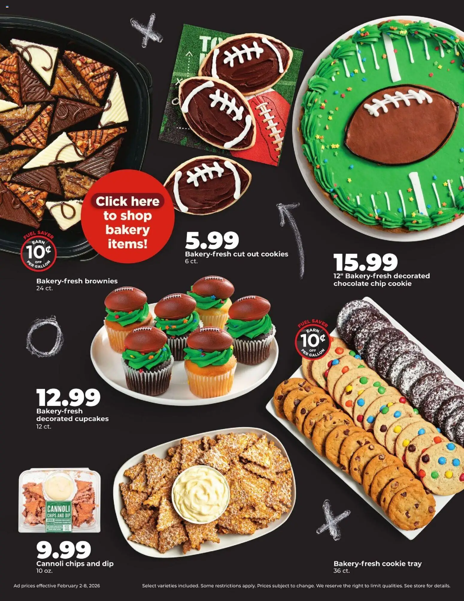 HyVee Weekly Ad - valid from 02.02.2026 | Page: 6 | Products: Bakery, Chips, Cookies, Chocolate Chip