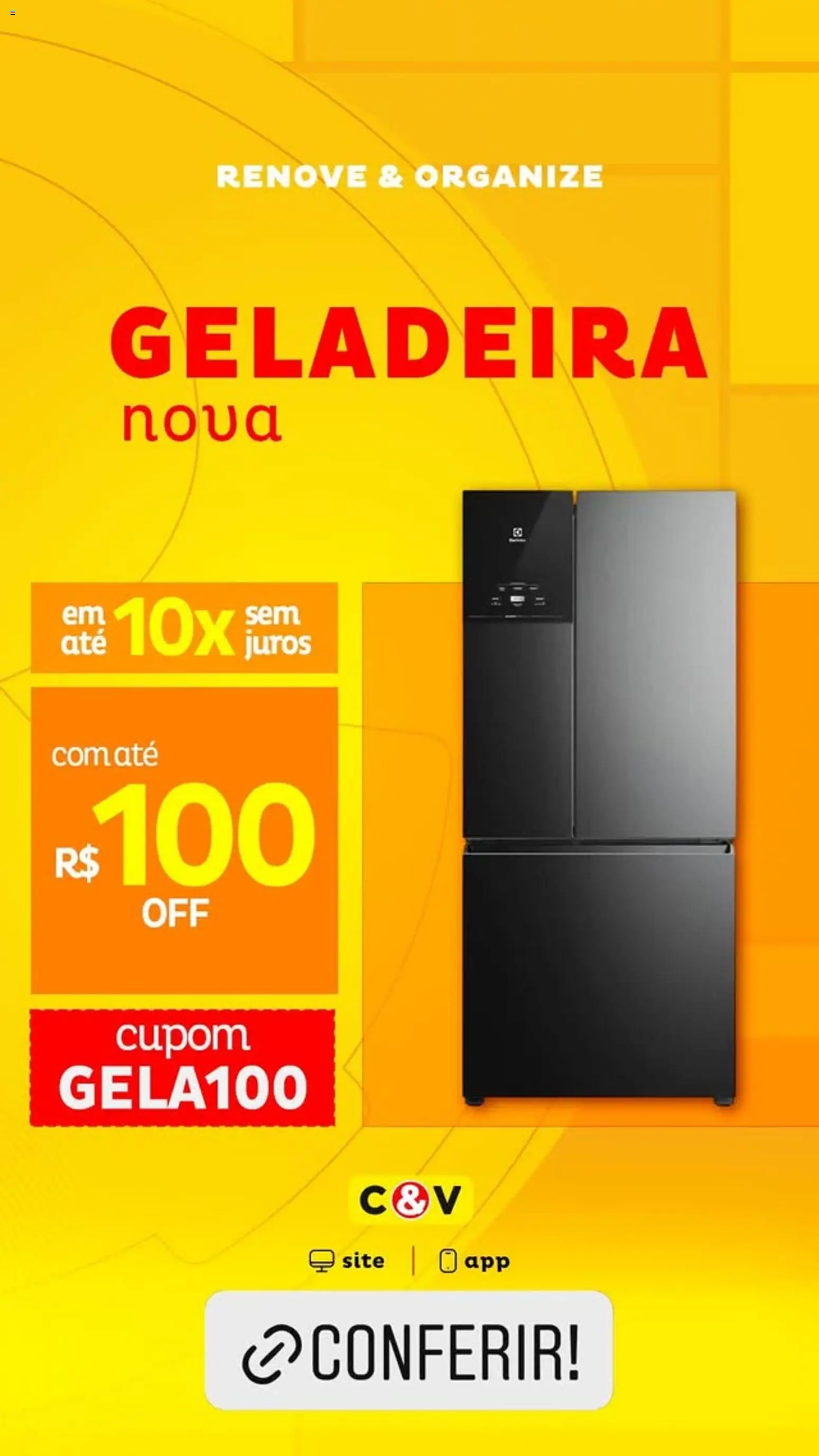 Casa e Video Folheto - válido de 14.04.2026 | Página: 9 | Produtos: Geladeira