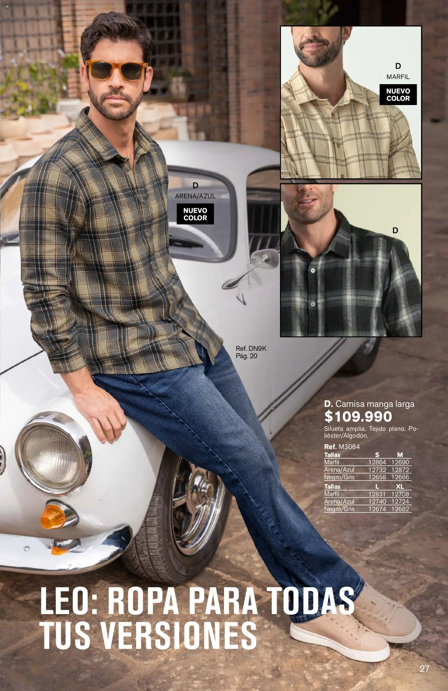 Leonisa revista - valida desde el 16.03.2026 | Página: 27 | Productos: Ropa, Camisa