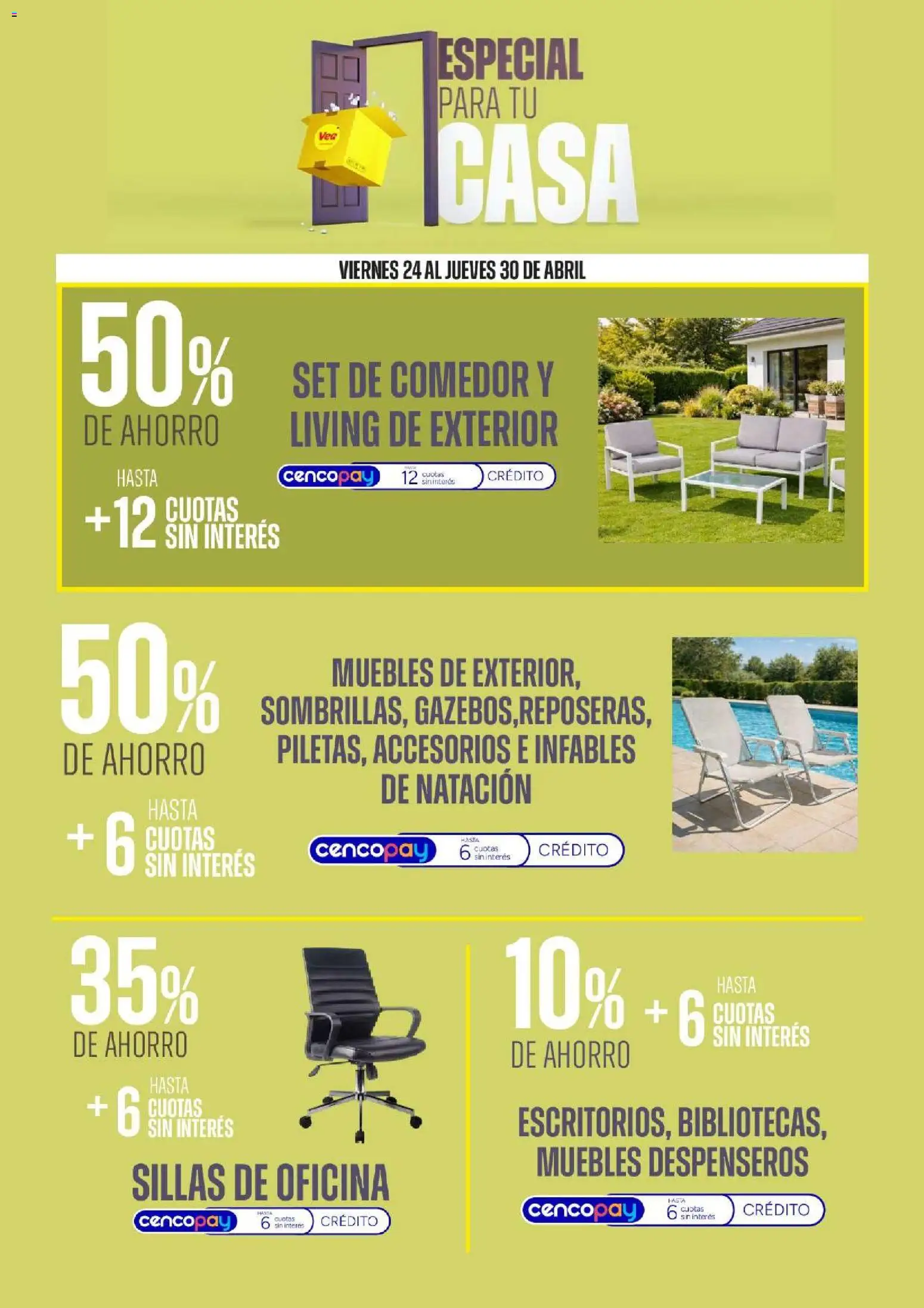 Vea - Ofertas especial para tu casa │ válido desde el 24.04.2026 | Página: 4