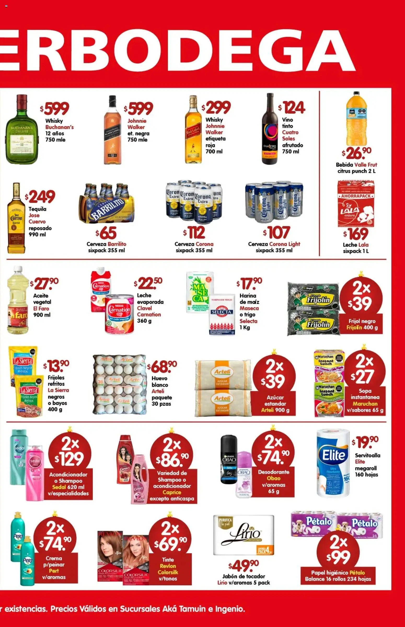 Nuevas ofertas de Arteli válidas en toda la República Mexicana desde el 16.12.2025. ¡Encuentra las mejores ofertas en Arteli folleto Aká Super Bodega Foraneas! | Página: 2 | Productos: Azúcar, Sopa, Sierra, Jabón