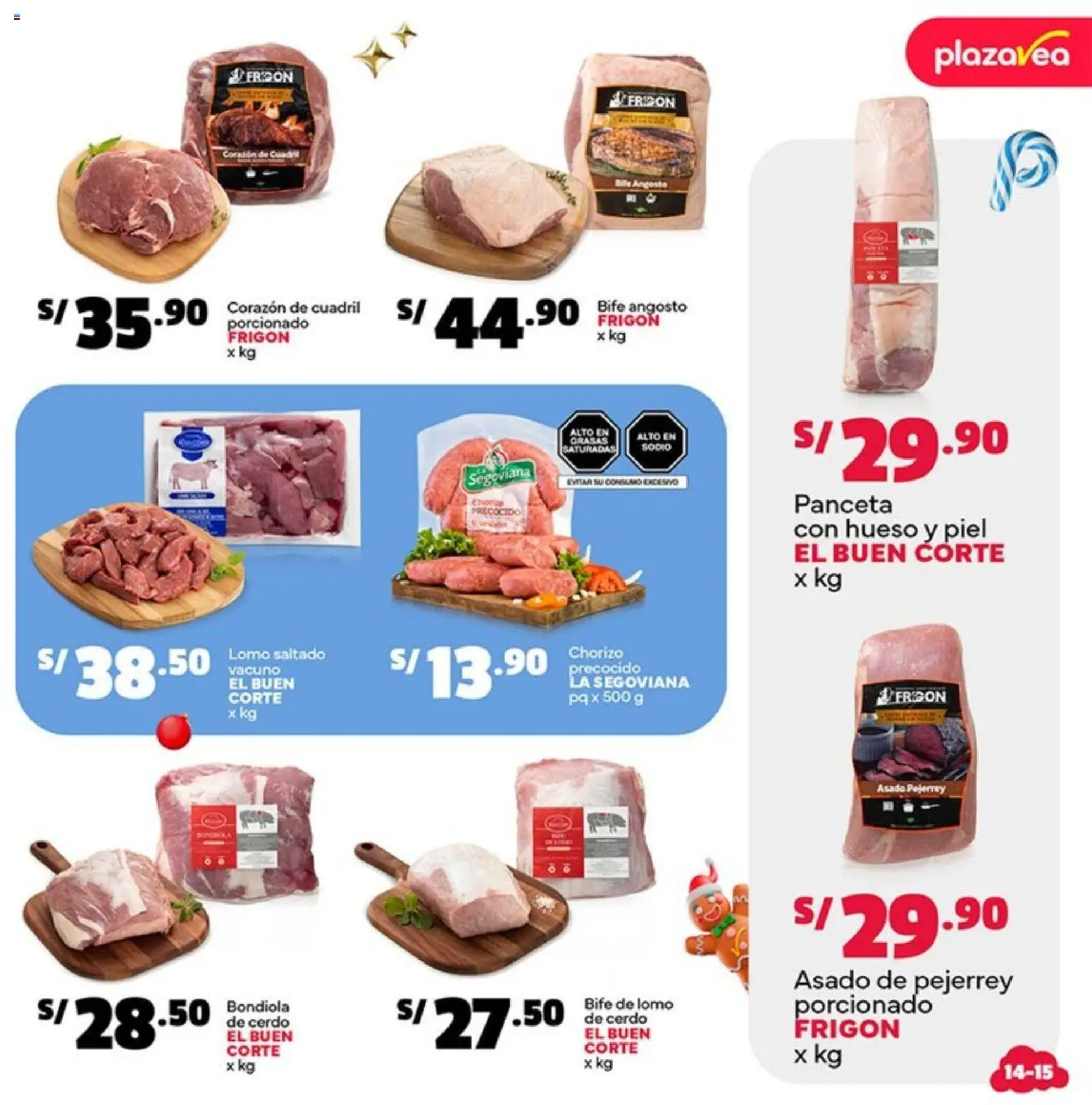 Catálogo Plaza Vea válido desde 17.11.2025 | Página: 15 | Productos: Cerdo