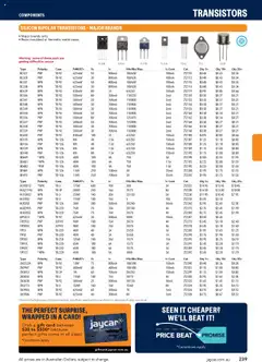 Preview of Jaycar Engineering & Scientific Catalogue 2025/2026  - valid from 09.07.2025 | Page: 239