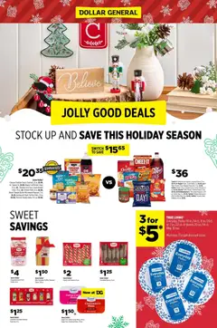 Preview of Dollar General weekly ads valid from 30.11.2025