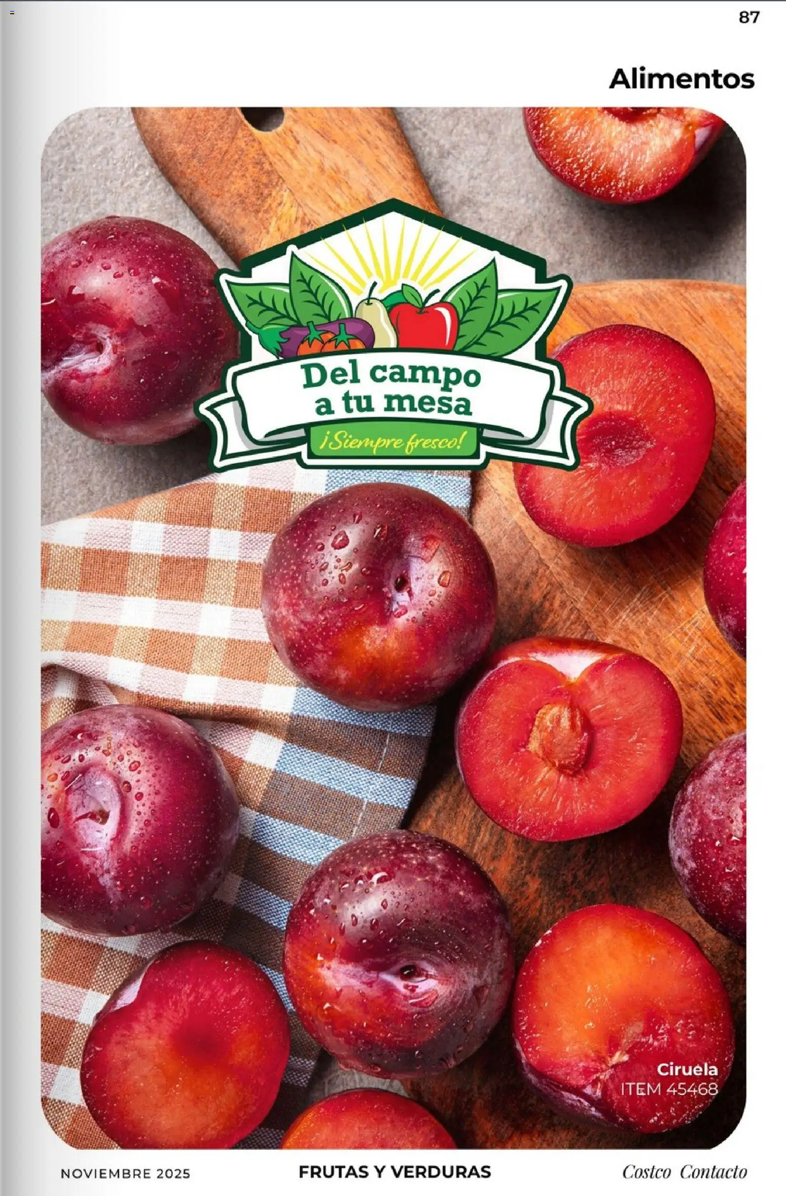 Nuevas ofertas de Costco válidas en toda la República Mexicana desde el 01.11.2025. ¡Encuentra las mejores ofertas en Costco Revista Noviembre! | Página: 87 | Productos: Mesa