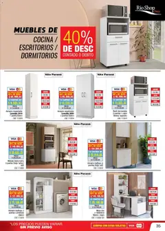 Vista previa Río Shop Deco catálogo válido desde el 01.01.2026 | Página: 35 | Productos: Horno, Cocina, Mesa, Microondas